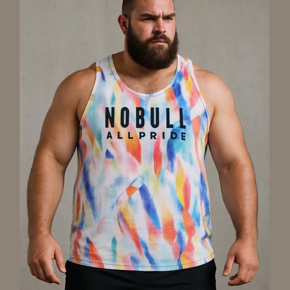 NWT NOBULL Men’s Pride Moves 🏳️‍🌈 All Pride Tank - XXXL - LIMITED EDITION